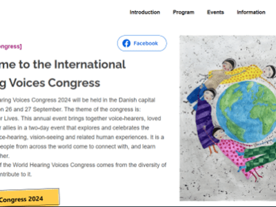 World Hearing Voices Congress 2024 Copenhagen Sep&nbsp;26th-27th